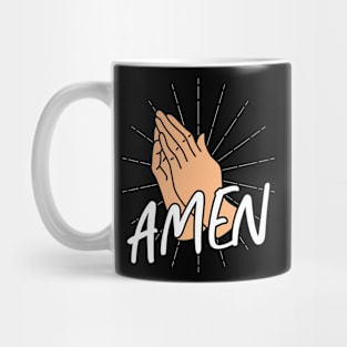 Bible Verse  Amen  God Mug